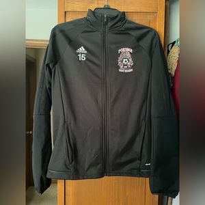Portage High School Lady Indians soccer jacket Adidas brand